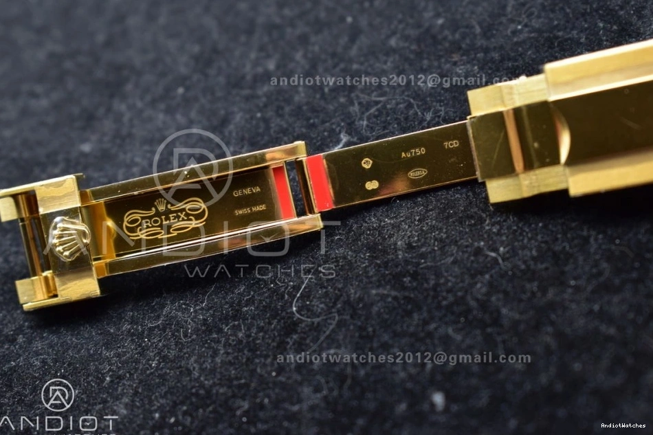 Steel flex 765 Daytona Best Stretchable Oyster 904L Strap 116518 YG Edition Dial 1:1 on DD VSF 0716